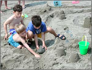 Sand Sculpture Competition.