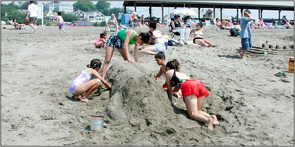 Sand Sculpture Competition.