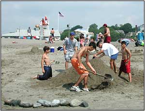 Sand Sculpture Competition.