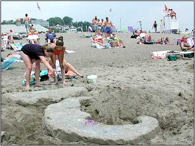 Sand Sculpture Competition.