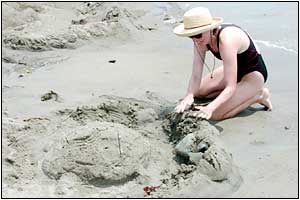 Sand Sculpture Competition.