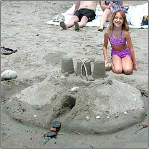 Sand Sculpture Competition.
