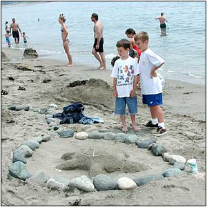 Sand Sculpture Competition.