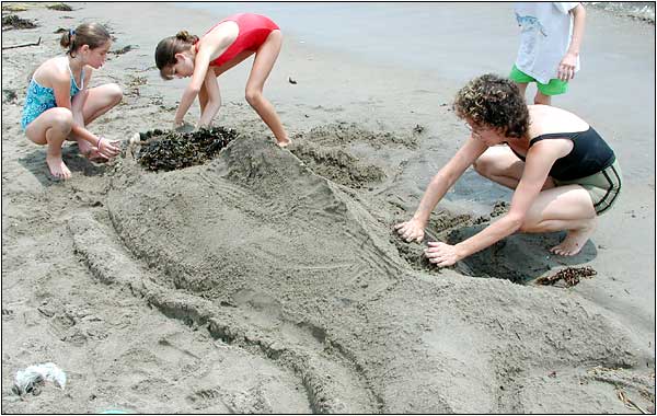 Sand Sculpture Competition.