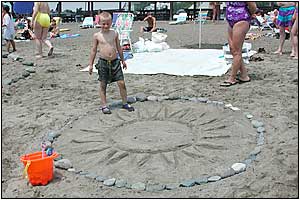 Sand Sculpture Competition.