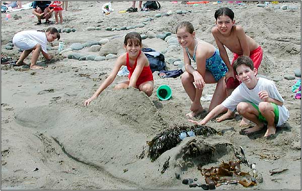 Sand Sculpture Competition.