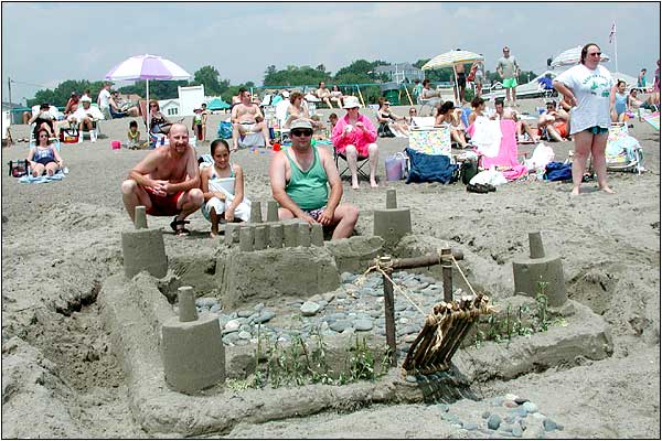 Sand Sculpture Competition.
