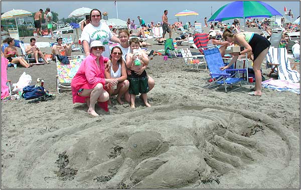 Sand Sculpture Competition.