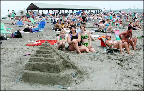 Sand Sculpture Competition.