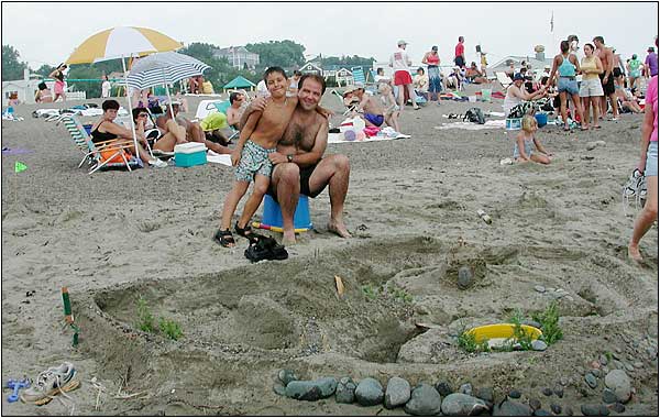 Sand Sculpture Competition.