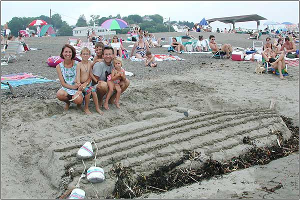 Sand Sculpture Competition.