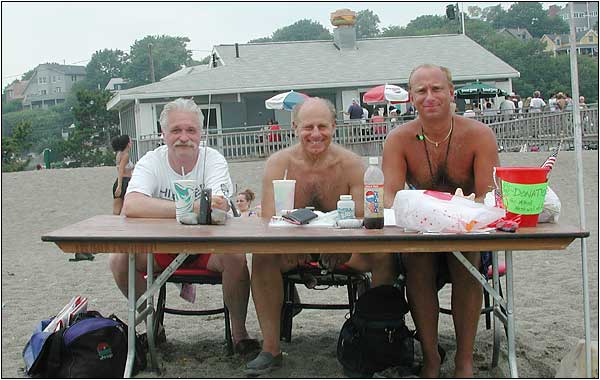 Sand Sculpture Competition—The Judges.