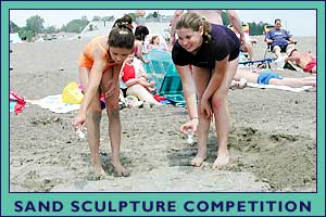 Sand Sculpture Competition.