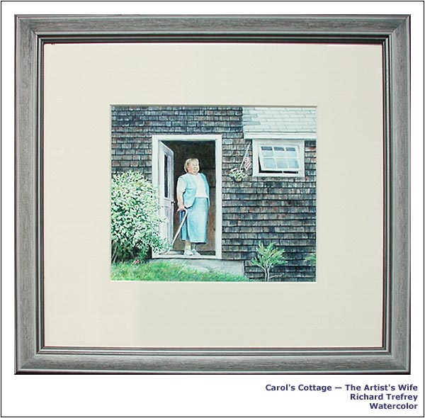 Carol's Cottage — The Artist's Wife | Richard Treffrey | Watercolor.