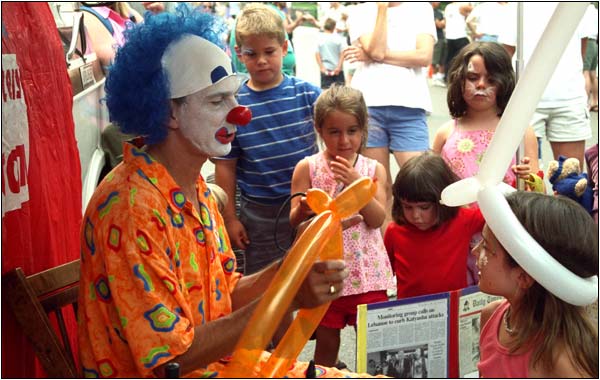Rami Salami at Street Festival.