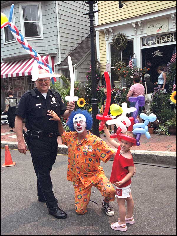 Rami Salami at the Street Festival.