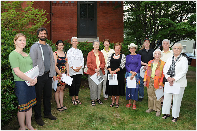 Painting Exhibit award winners.